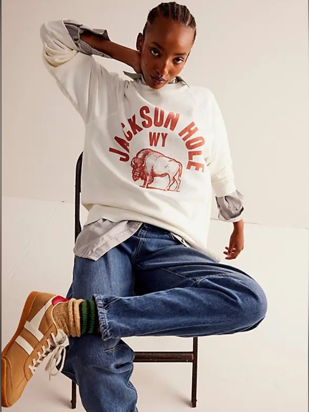 Retrobrand | Jackson Hole Crewneck | Large